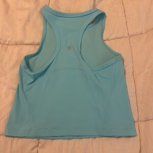 Lululemon high neck align  Blue Tank Top